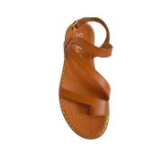 Εικόνα της Σανδάλια δερμάτινα με δάκτυλο 