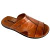 Picture of Men's slippers made of genuine leather