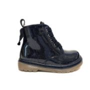 Εικόνα της Μποτάκια παιδικά με γκλίτερ φερμουάρ και κορδόνια