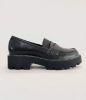 Picture of Γυναικεία loafers με τρακτερωτή σόλα 