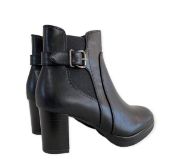 Εικόνα της Μποτάκια με χοντρό τακούνι και φιάπα