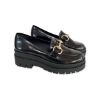 Picture of Loafers φλωρεντίκ με μεταλλική λεπτομέρεια και χοντρή σόλα