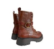 Εικόνα της ΧΧΧ Αρβυλάκια με κροκό σχέδιο και μεταλλική αγκράφα