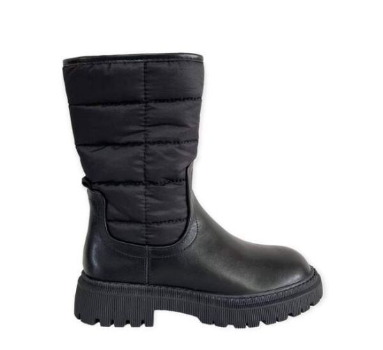 Εικόνα της Μπότες παιδικές δερματίνη και άνορακ με φερμουάρ