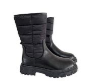 Εικόνα της Μπότες παιδικές δερματίνη και άνορακ με φερμουάρ