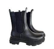 Εικόνα της Μποτάκια παιδικά με λάστιχο και φερμουάρ για κορίτσια