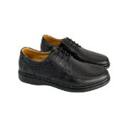 Εικόνα της Ανατομικά δερμάτινα υποδήματα με κορδόνι