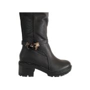 Εικόνα της Μπότες με τρακτερωτή σόλα και μεταλλικό διακοσμητικό