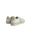 Picture of Γυναικεία λευκά sneakers με χρυσές λεπτομέρειες