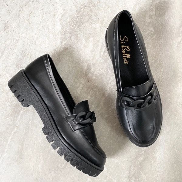 Picture of Loafers με μαύρη αλυσίδα