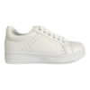 Picture of Sneakers λευκά με τρυπητή λεπτομέρεια 