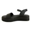 Picture of Σανδάλια δερμάτινα flatform με ανάγλυφη φάσα