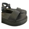 Picture of Σανδάλια δερμάτινα flatform με ανάγλυφη φάσα