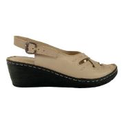 Εικόνα της Πλατφόρμα δερμάτινη ανατομική καλοκαιρινή