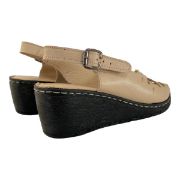 Εικόνα της Πλατφόρμα δερμάτινη ανατομική καλοκαιρινή