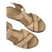 Εικόνα της Πλατφόρμες δερμάτινες ανατομικές με αυτοκόλλητο 