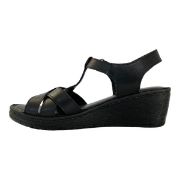 Εικόνα της Πλατφόρμες δερμάτινες ανατομικές με αυτοκόλλητο 