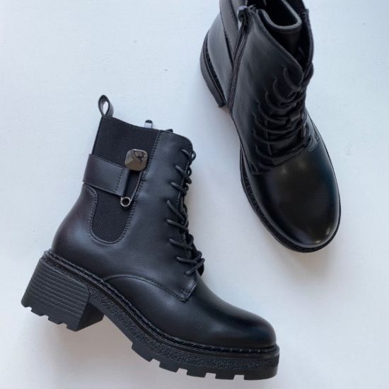 Εικόνα της ΧΧΧ Αρβυλάκια με φερμουάρ, λάστιχο και μεταλλική λεπτομέρεια 