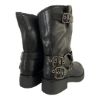 Εικόνα της Biker boots με φερμουάρ 