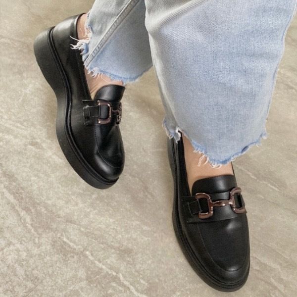 Picture of Old Loafers με μεταλλική λεπτομέρεια