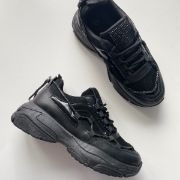 Εικόνα της Old Sneakers με Δικοσμητικό Κορδόνι Στρας