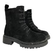 Εικόνα της ΧΧΧ Αρβυλάκι καστόρ με διακοσμητικό στρας και φερμουάρ 