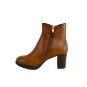 Εικόνα της Μποτάκια με χοντρό τακούνι και φιάπα