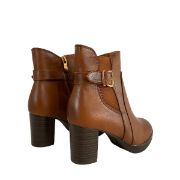 Εικόνα της Μποτάκια με χοντρό τακούνι και φιάπα