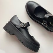 Εικόνα της Old Loafers τύπου Mary Jane με χοντρή σόλα