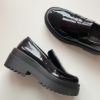 Picture of Loafers λουστρίνι με χοντρή τρακτερωτή σόλα 