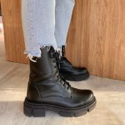 Εικόνα της Αρβυλάκια με τρακτερωτή σόλα και φερμουάρ 