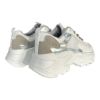 Εικόνα της Sneakers λευκά με γκρι και ασημί λεπτομέρειες 