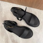 Εικόνα της ΧΧΧ Πέδιλο flatform με δέσιμο στον αστράγαλο 