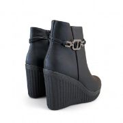 Εικόνα της Μποτάκια πλατφόρμα και διακοσμητικό λουράκι με στρας 