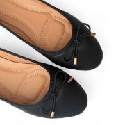 Εικόνα της Μπαλαρίνες με φιογκάκι με χρυσές λεπτομέρειες 