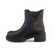 Εικόνα της Μποτάκια με διακοσμητική τόκα λάστιχο και φερμουάρ 