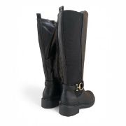 Εικόνα της Μπότες ιππασίας με λάστιχο και μεταλλικό διακοσμητικό