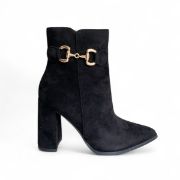 Εικόνα της Μποτάκια καστόρ μυτερά με χοντρό τακούνι