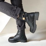 Εικόνα της Αρβυλάκια με διακοσμητική παραμάνα και φερμουάρ 