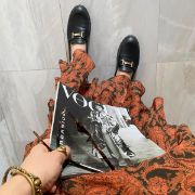 Εικόνα της Γυναικεία loafers με μεταλλική λεπτομέρεια