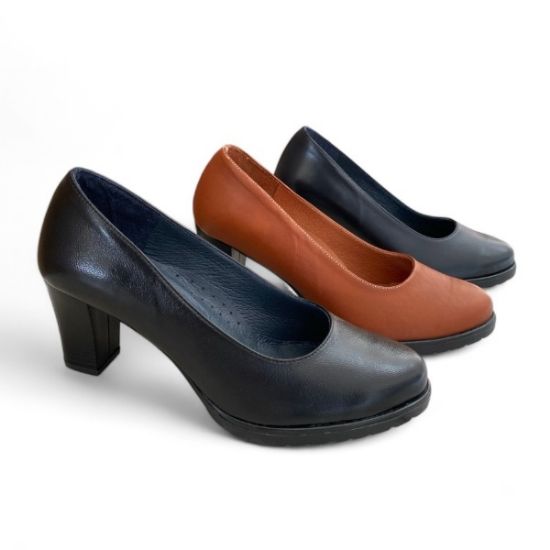 Εικόνα της Γόβες Δερμάτινες Ανατομικές