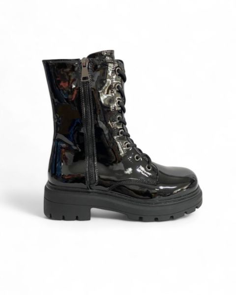 Εικόνα της ΧΧΧ Αρβυλάκι λουστρίνι με σχέδιο φερμουάρ 