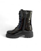 Εικόνα της ΧΧΧ Αρβυλάκι λουστρίνι με σχέδιο φερμουάρ 