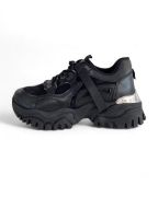 Εικόνα της Old Sneakers με Chunky Σόλα και Διπλά Κορδόνια