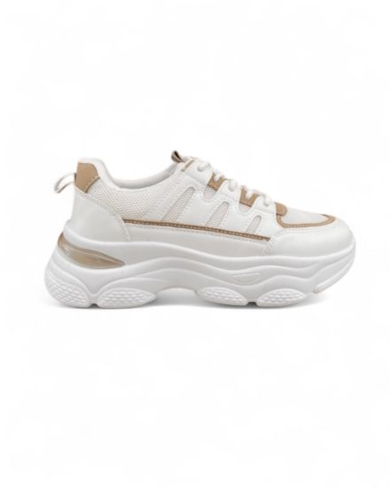 Εικόνα της Sneakers με Μπεζ Λεπτομέρειες