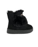 Εικόνα της Παιδικά μποτάκια με επένδυση γούνα και στρας