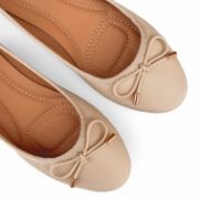 Εικόνα της Μπαλαρίνες με φιογκάκι με χρυσές λεπτομέρειες 