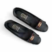 Εικόνα της Δερμάτινες ανατομικές αερόσολες γόβες με κρόσια