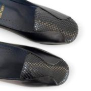 Εικόνα της Δερμάτινες ανατομικές αερόσολες γόβες με σχέδιο φίδι