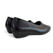 Εικόνα της Δερμάτινα ανατομικά παπούτσια με λάστιχα